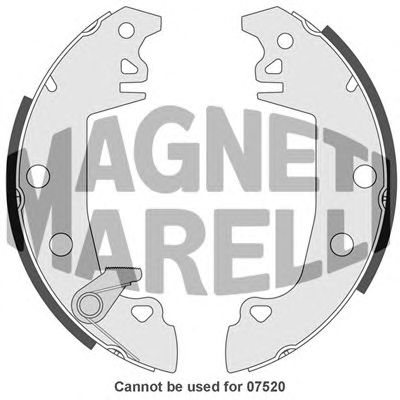 MAGNETI MARELLI 360219192100 -  Тормозные колодки